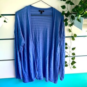 Blue APT 9 knitted shrug